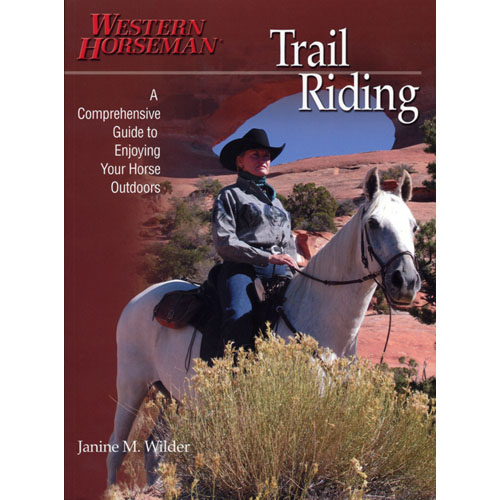 Western Horseman Trail Riding by Janine Wilder