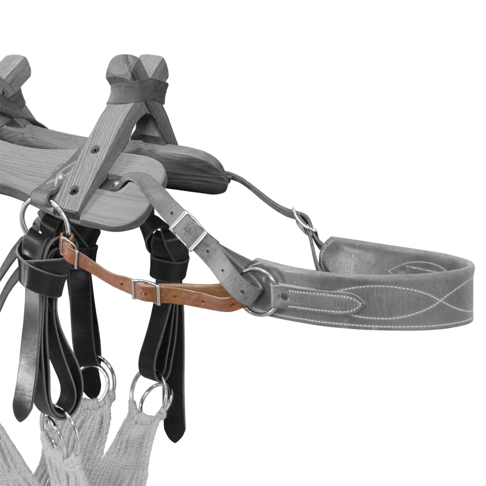 Universal Sawbuck Pack Saddle Rigging to Breast Collar Strap