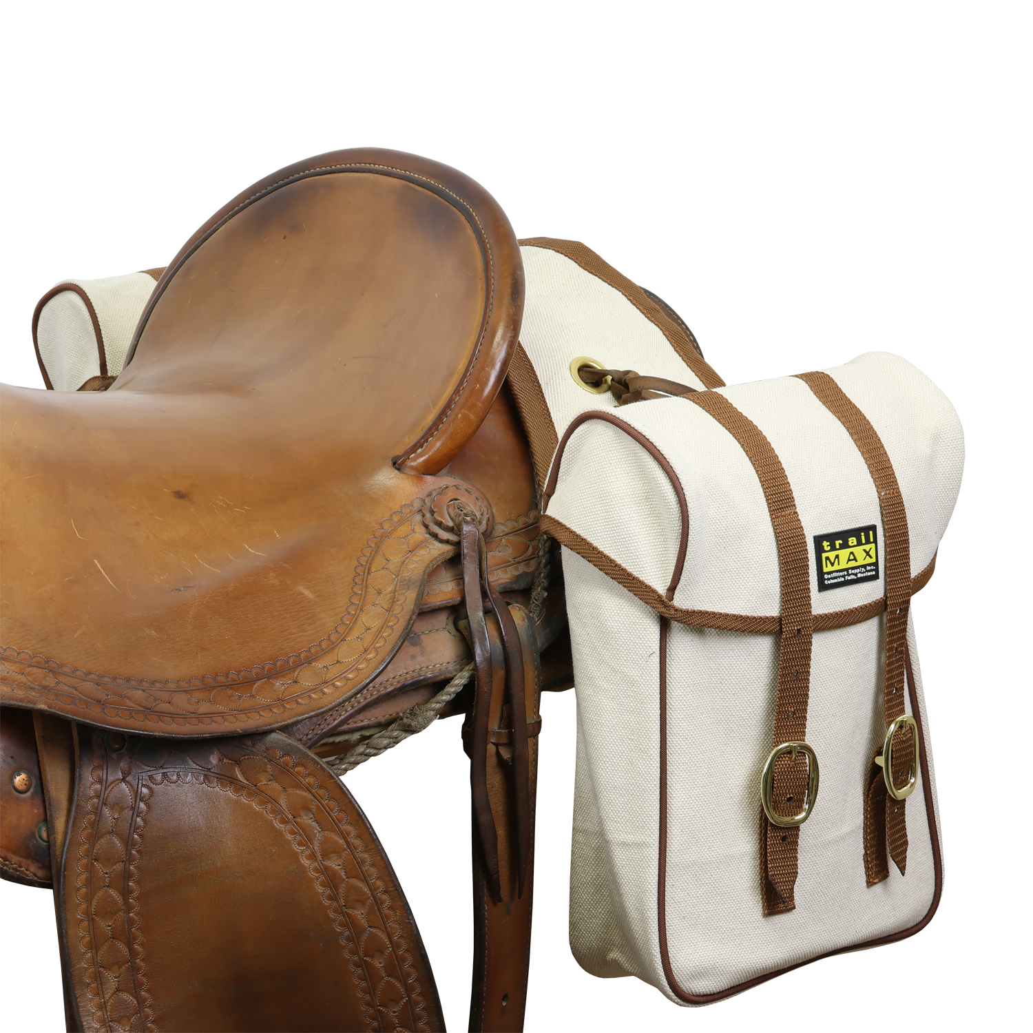 TrailMax Classic Canvas Rear Saddlebags